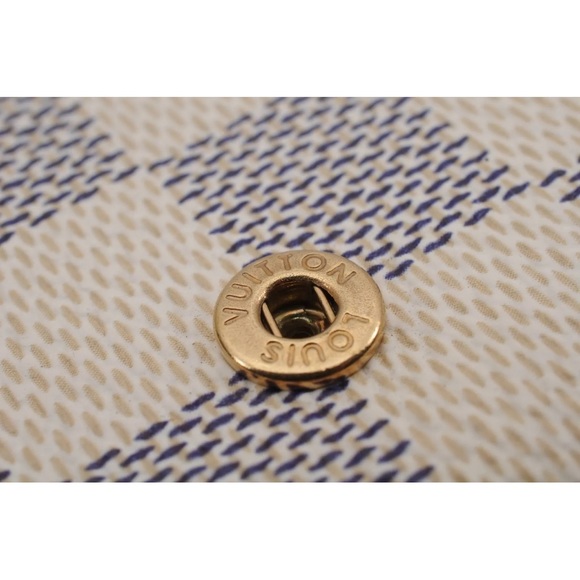 Authentic Louis Vuitton Damier Azur Agenda PM Day Planner Cover CA4028 - Picture 15 of 16